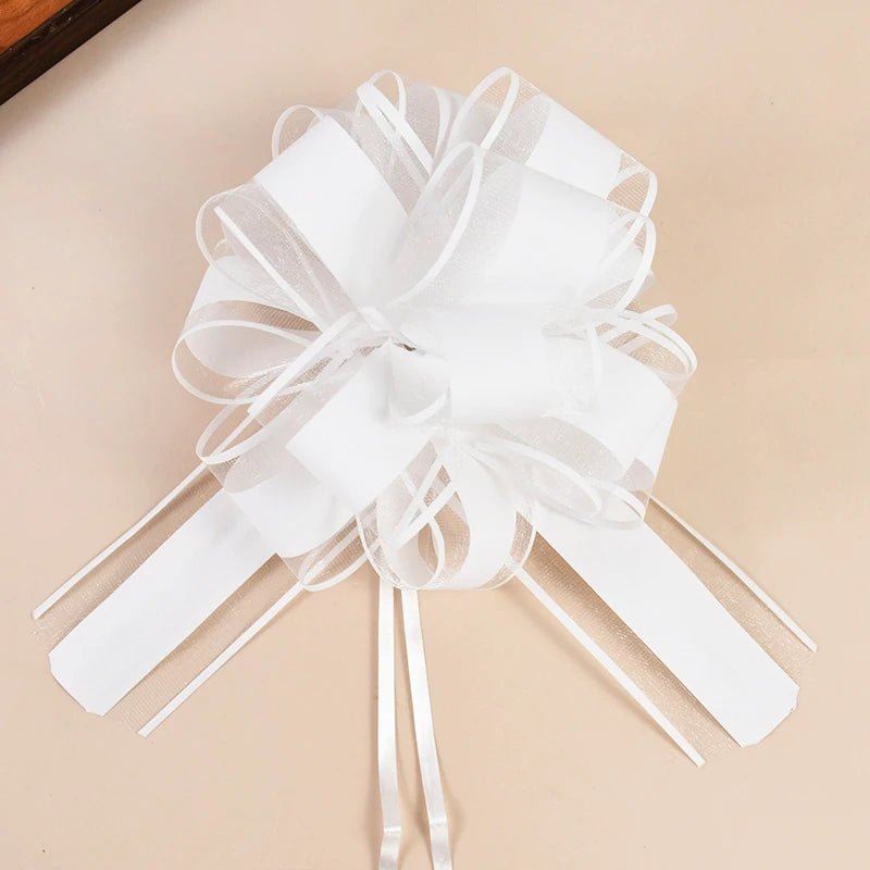 Ruban de Nœud Epuré Pour Voiture Mariage Minimaliste