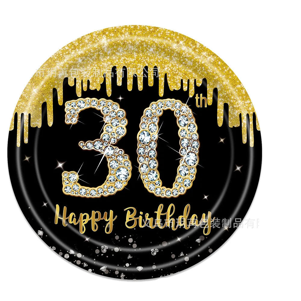 Assiette Anniversaire 30 Ans