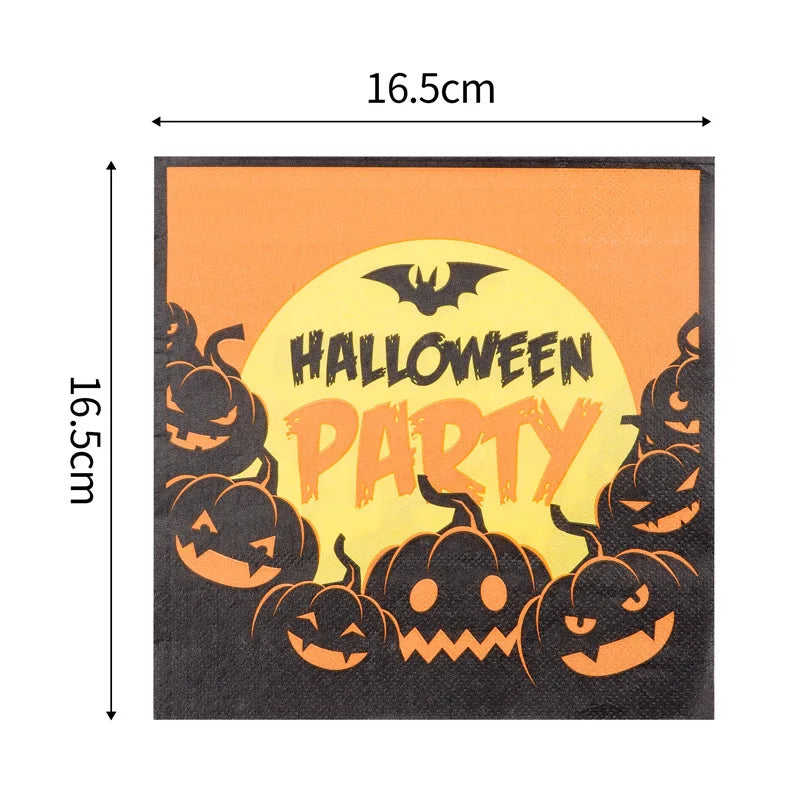 Serviette Jetable Halloween Party