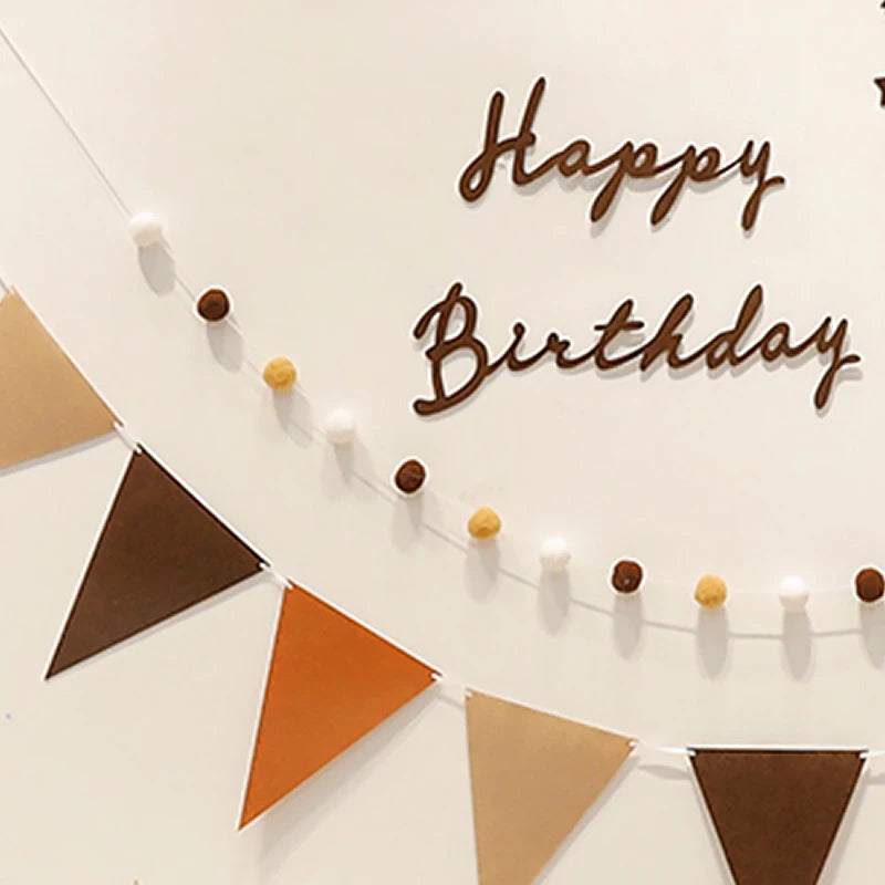 Guirlandes Anniversaire Rétro Uniques