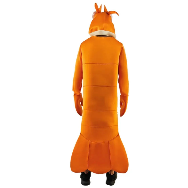Costume Crevette Adulte Amusant Cool