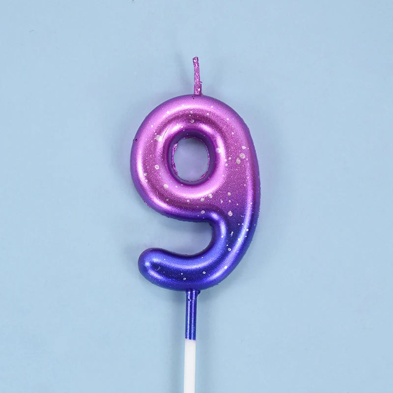 Bougie Anniversaire Rose et Violet