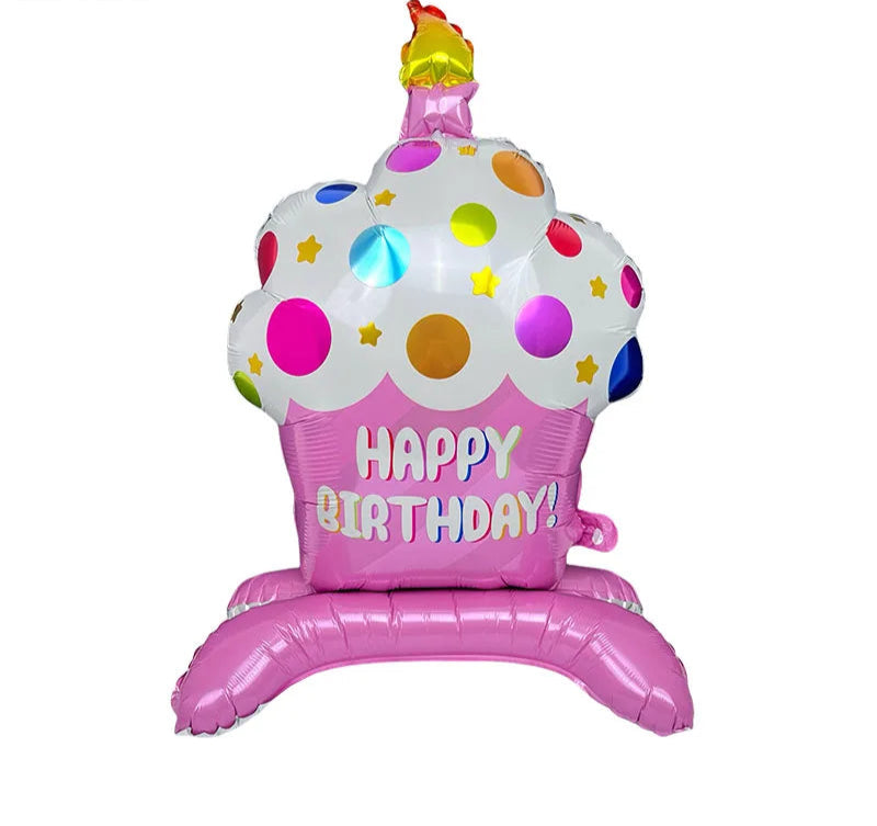 Ballons Anniversaire Cupcake Kawaï