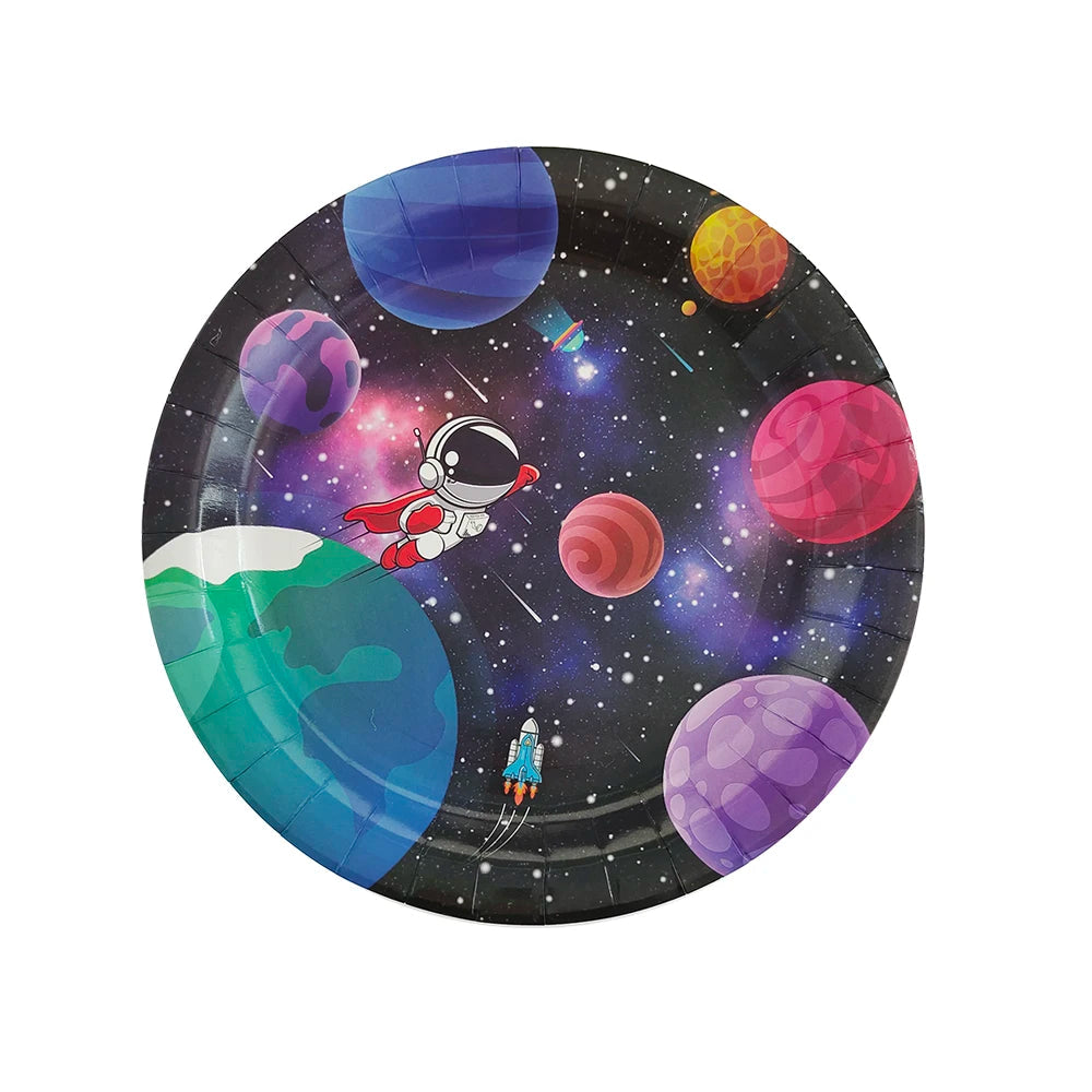 Assiette Jetable Bleu Marine