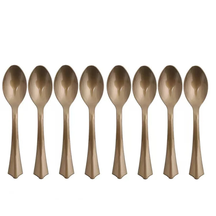 Cuillère Jetable Marron