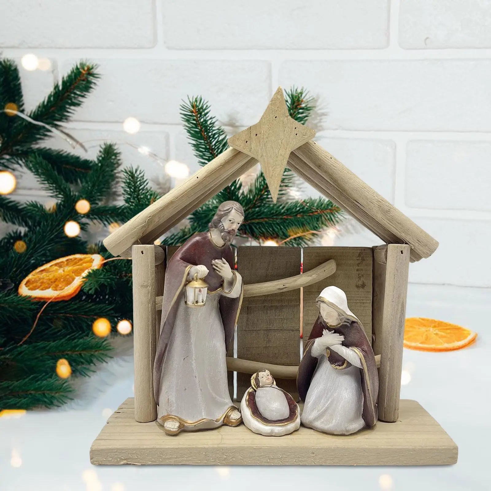 Crèche de Noël Minimaliste
