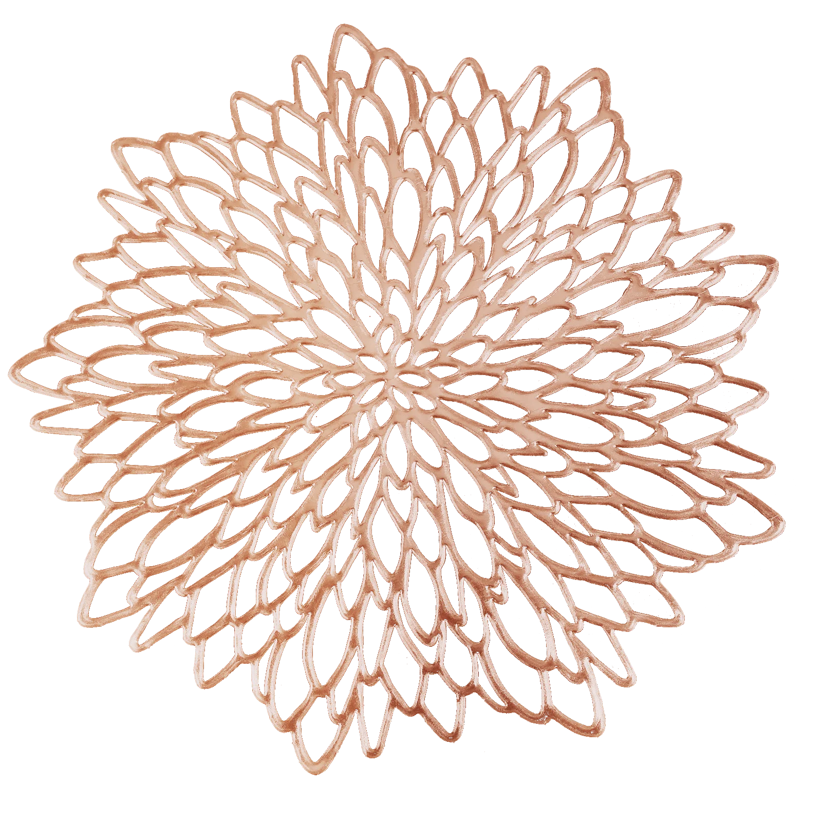 Set De Table Noël Rose Gold Stylé