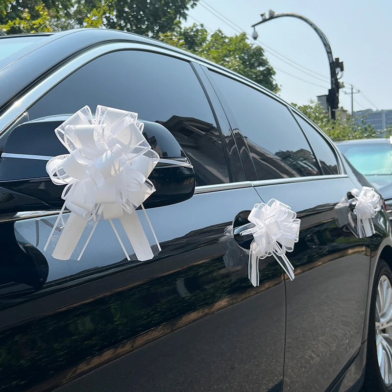 Ruban de Nœud Epuré Pour Voiture Mariage