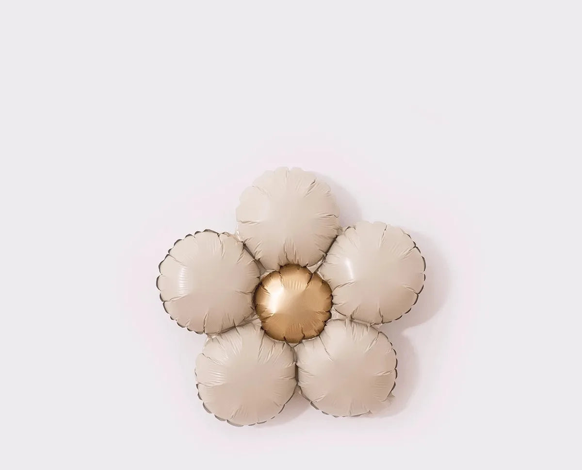 Ballon Anniversaire Fleur Elégant