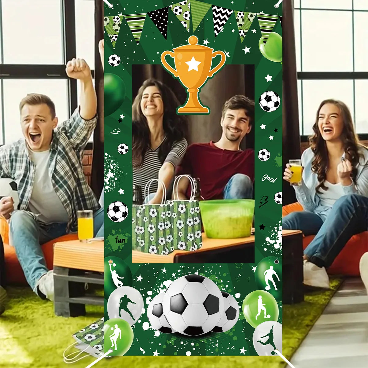 Cadre Photobooth Thème Football