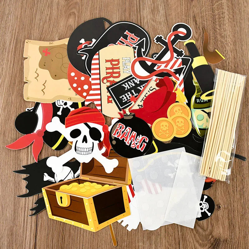 Accessoires Pirate Photobooth