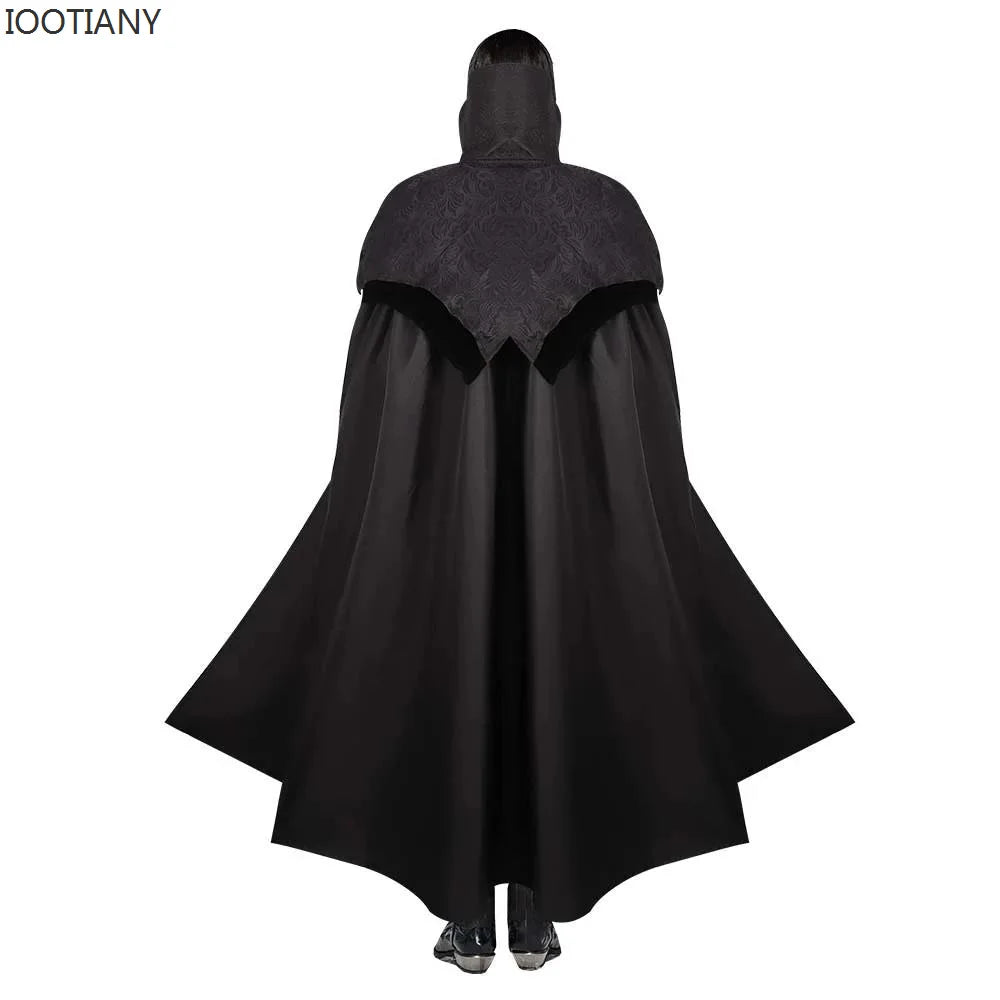 Cape Vampire Gothique Noire Homme
