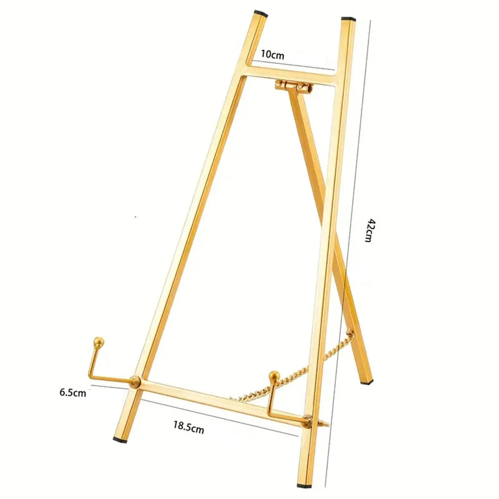 Chevalet Mariage en Métal Doré