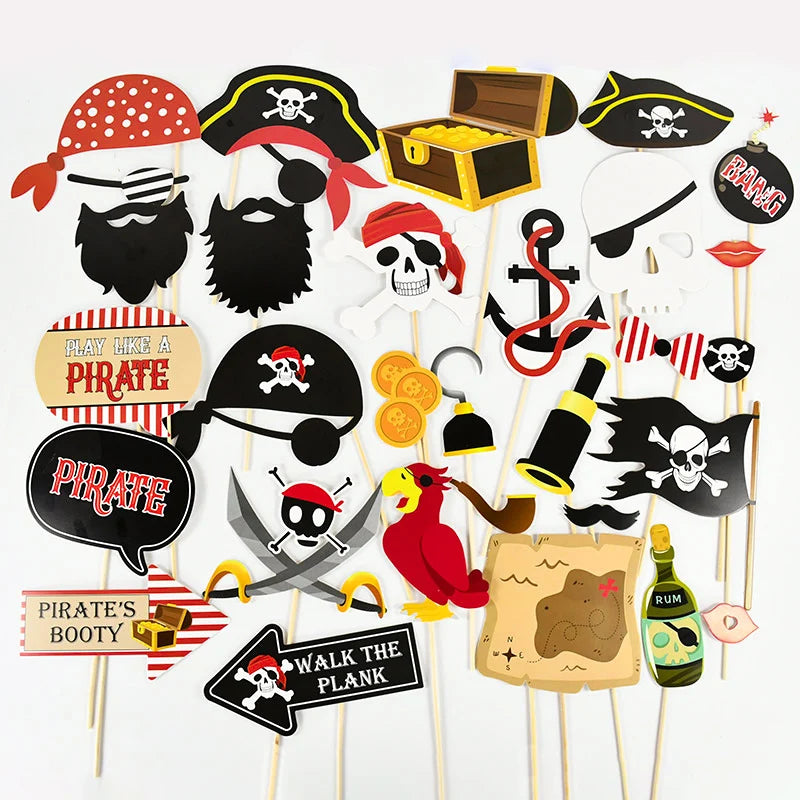 Accessoires Pirate Photobooth