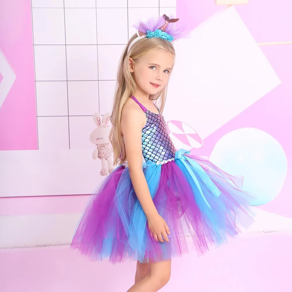 Déguisement Robe Tutu Thème Sirène