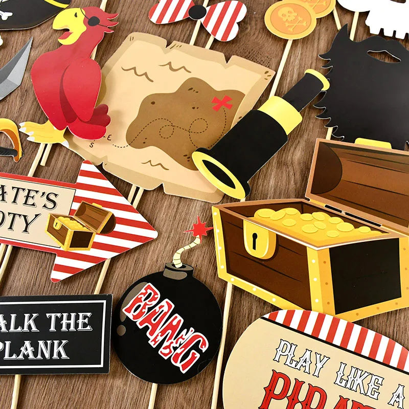Accessoires Pirate Photobooth