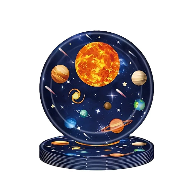 Assiette Jetable Astronaute