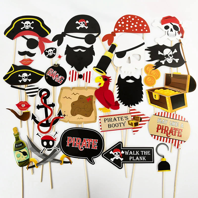 Accessoires Pirate Photobooth