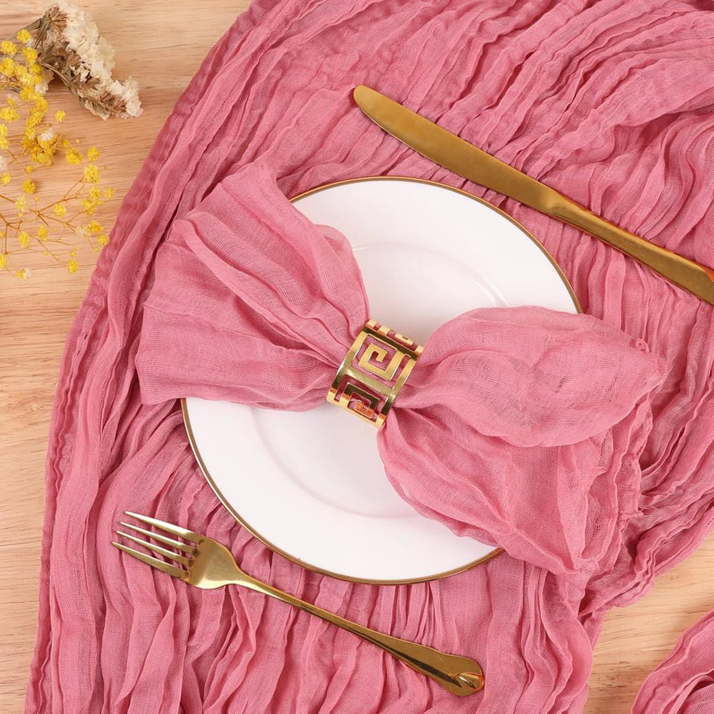 Serviette de Table Effet Froissé