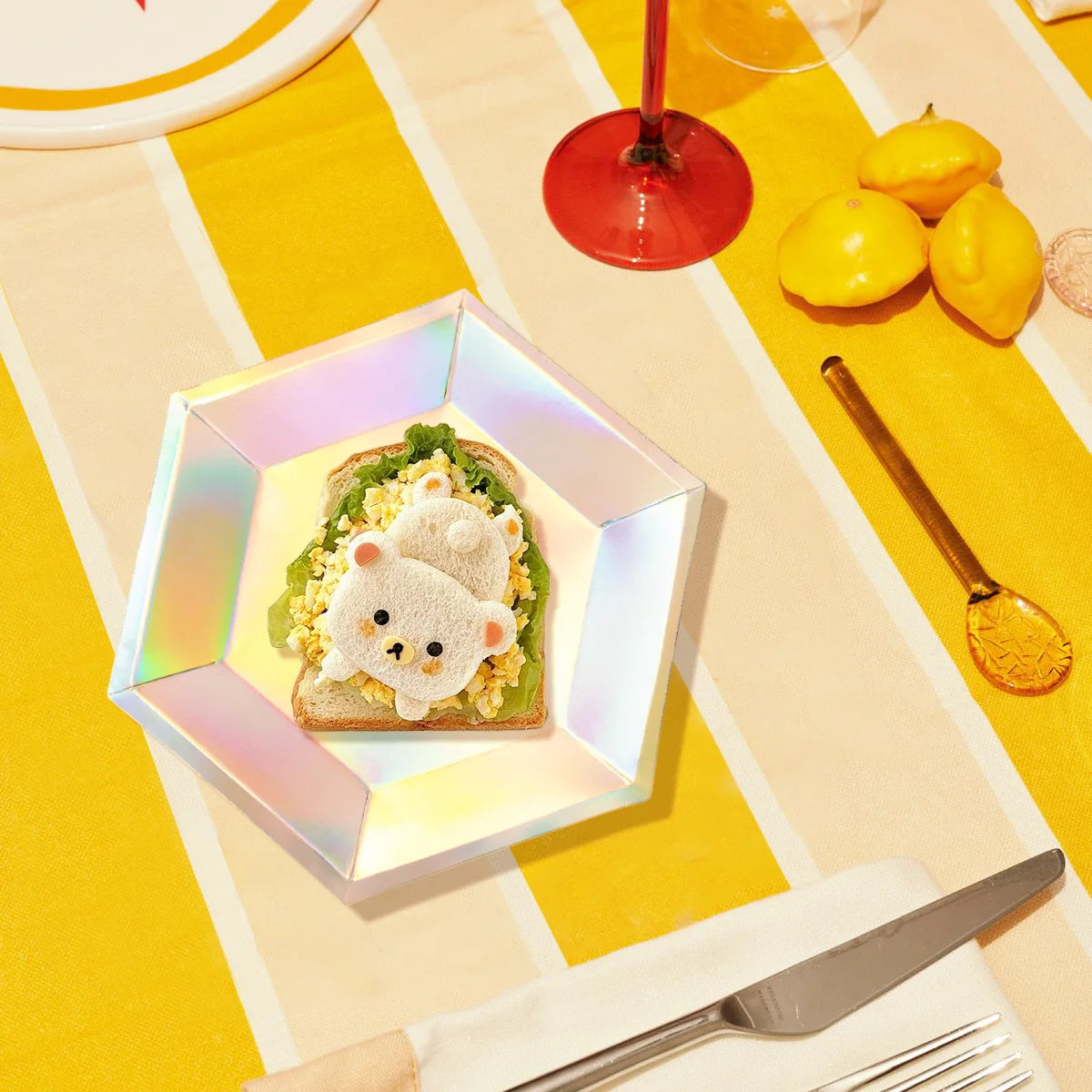 Assiette Jetable Hexagonale