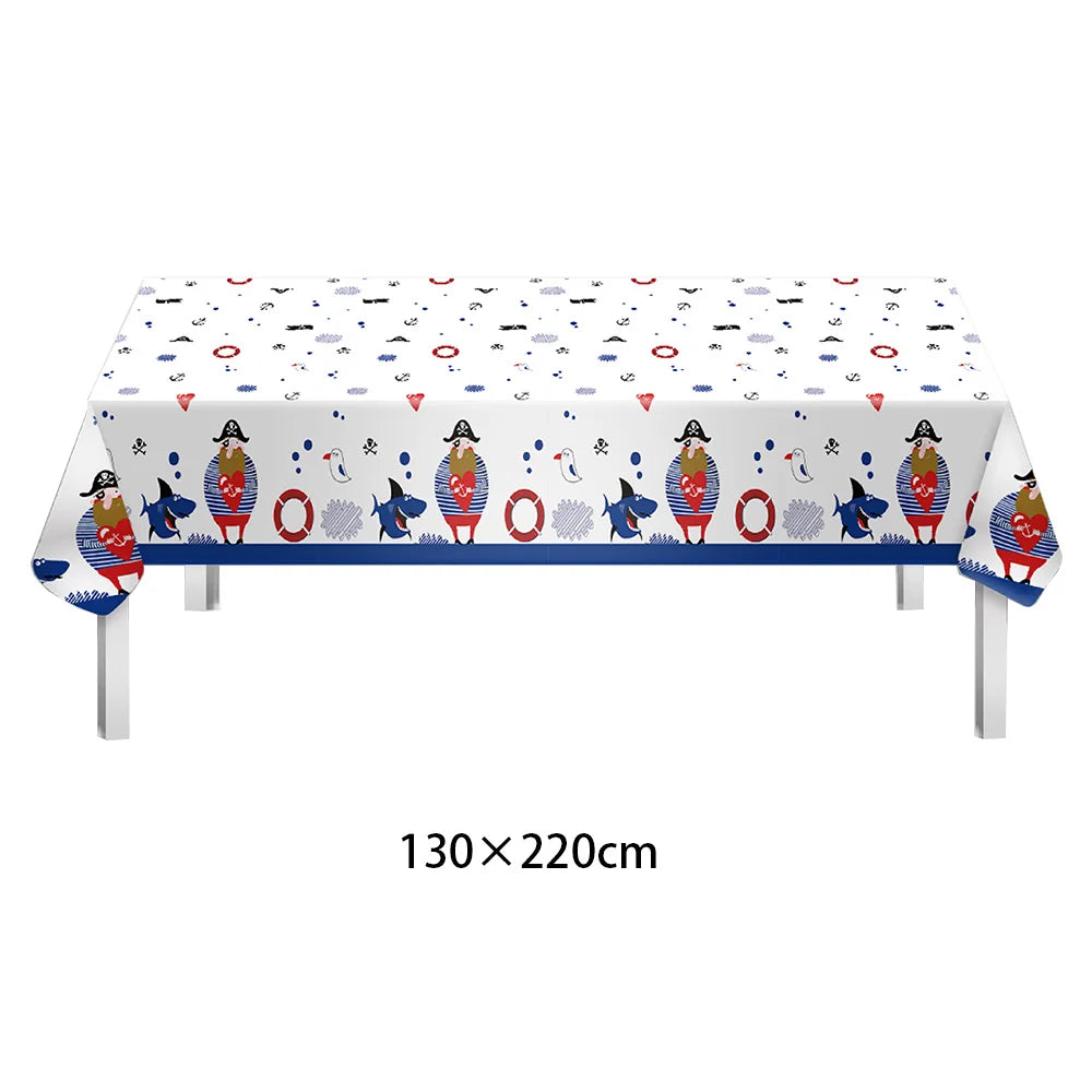 Kit Vaisselle Pirate Bleu