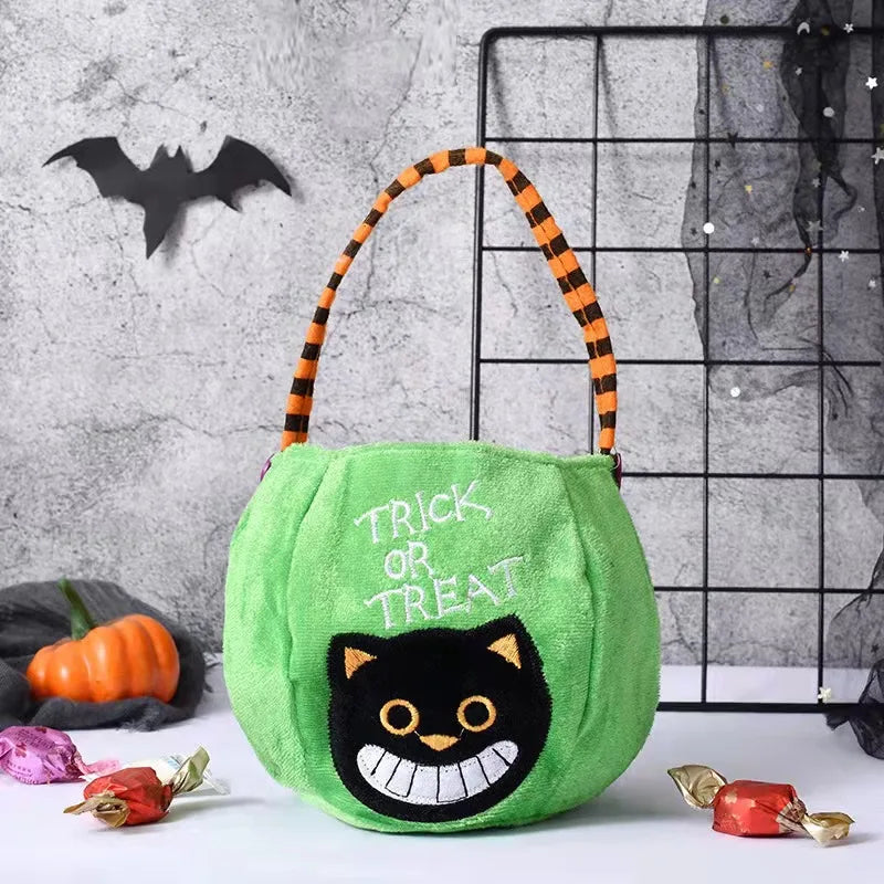 Sac à Bonbons Halloween Vert