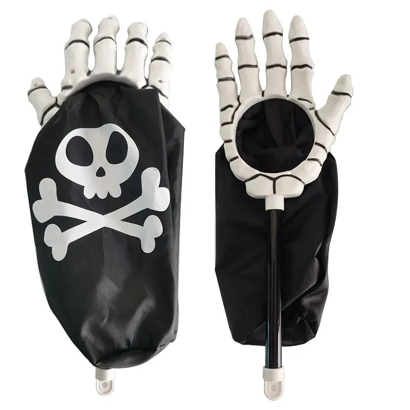 Sac à Bonbons Squelette Halloween Chic