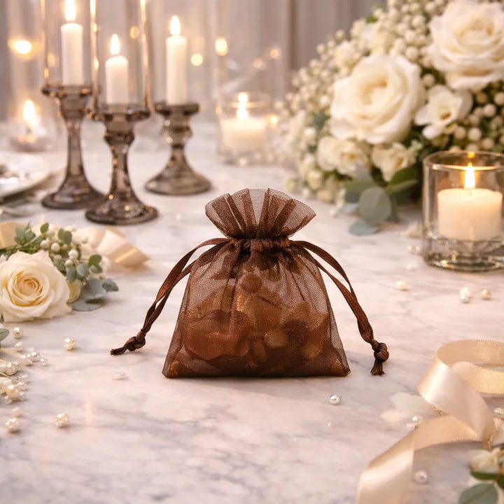 Sac à dragées Mariage en Organza