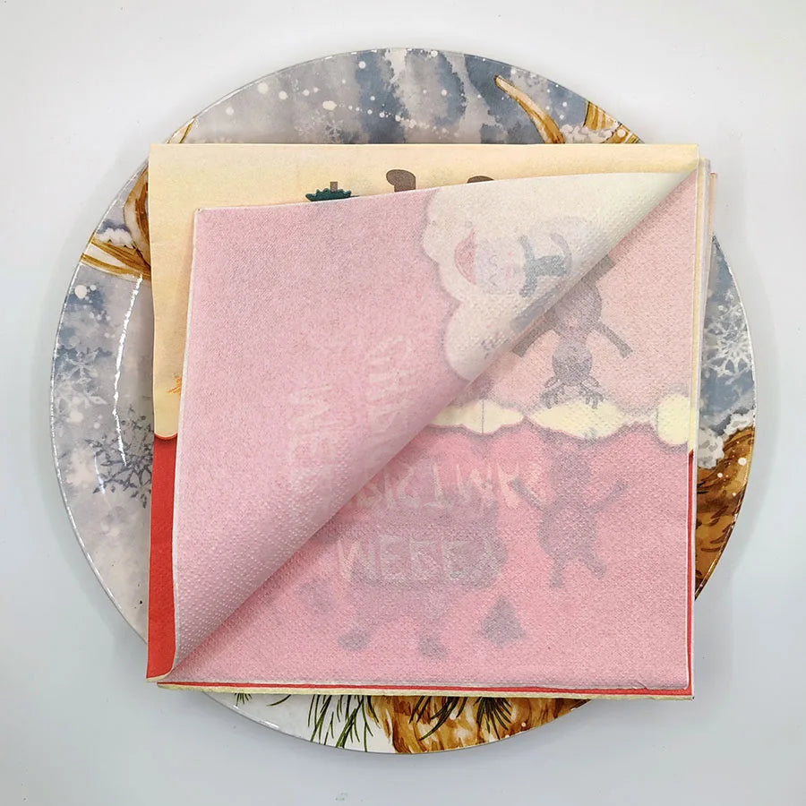 Serviette en Papier Décorative Noël