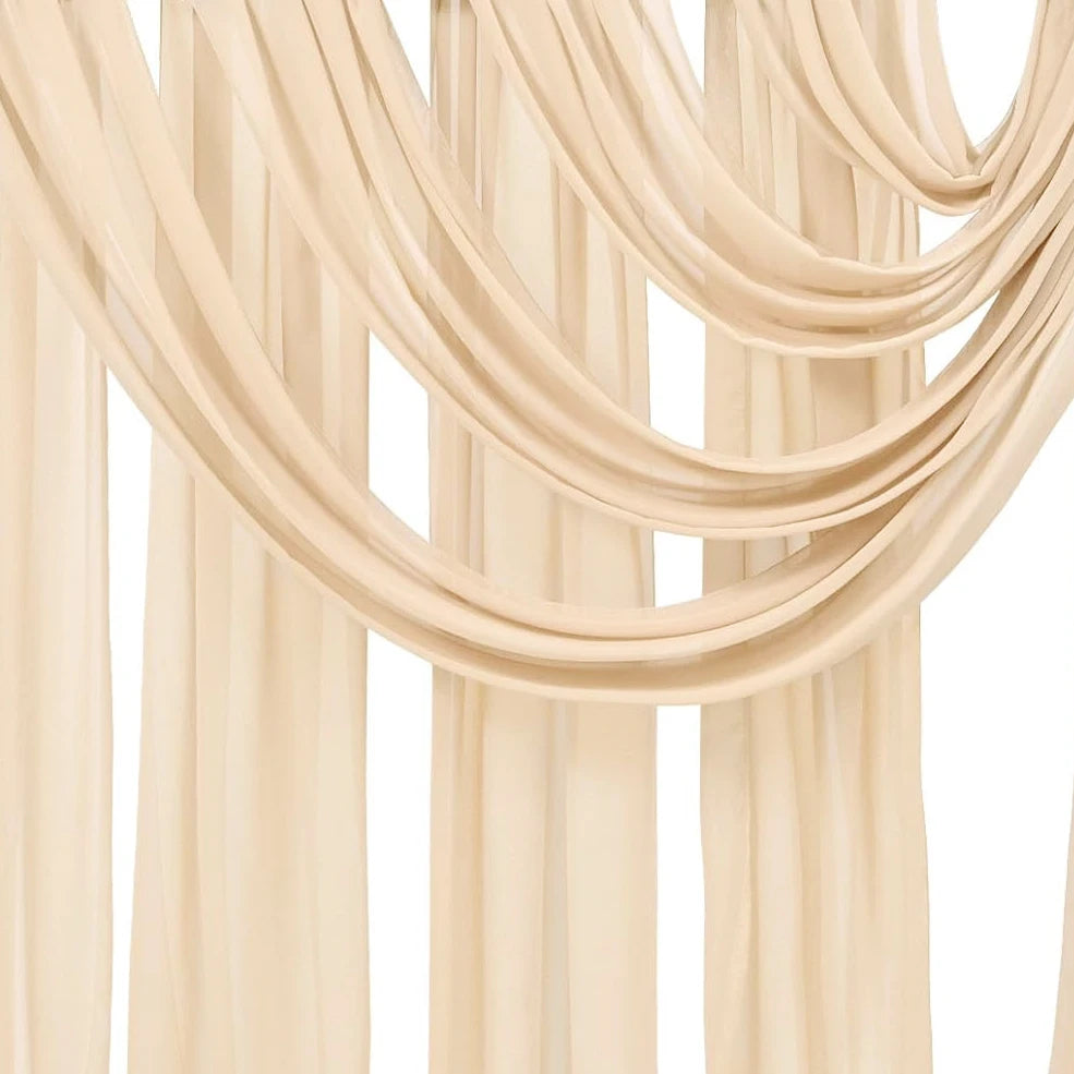 Tenture Mariage Beige