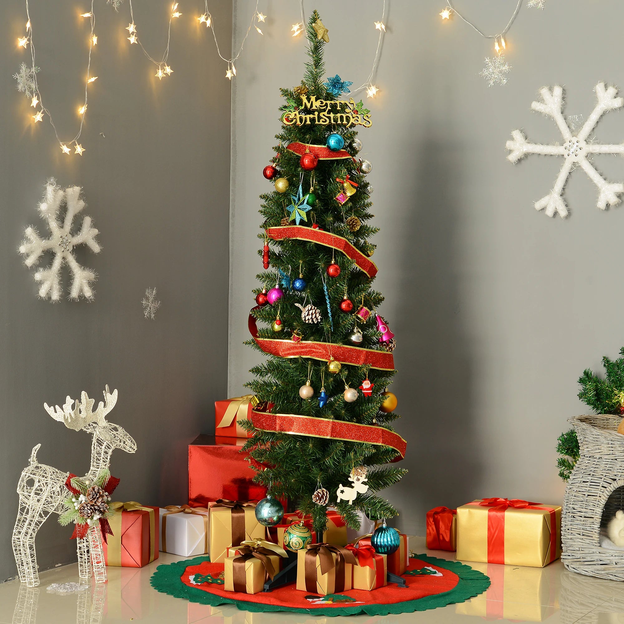 Sapin Artificiel Fin décoré