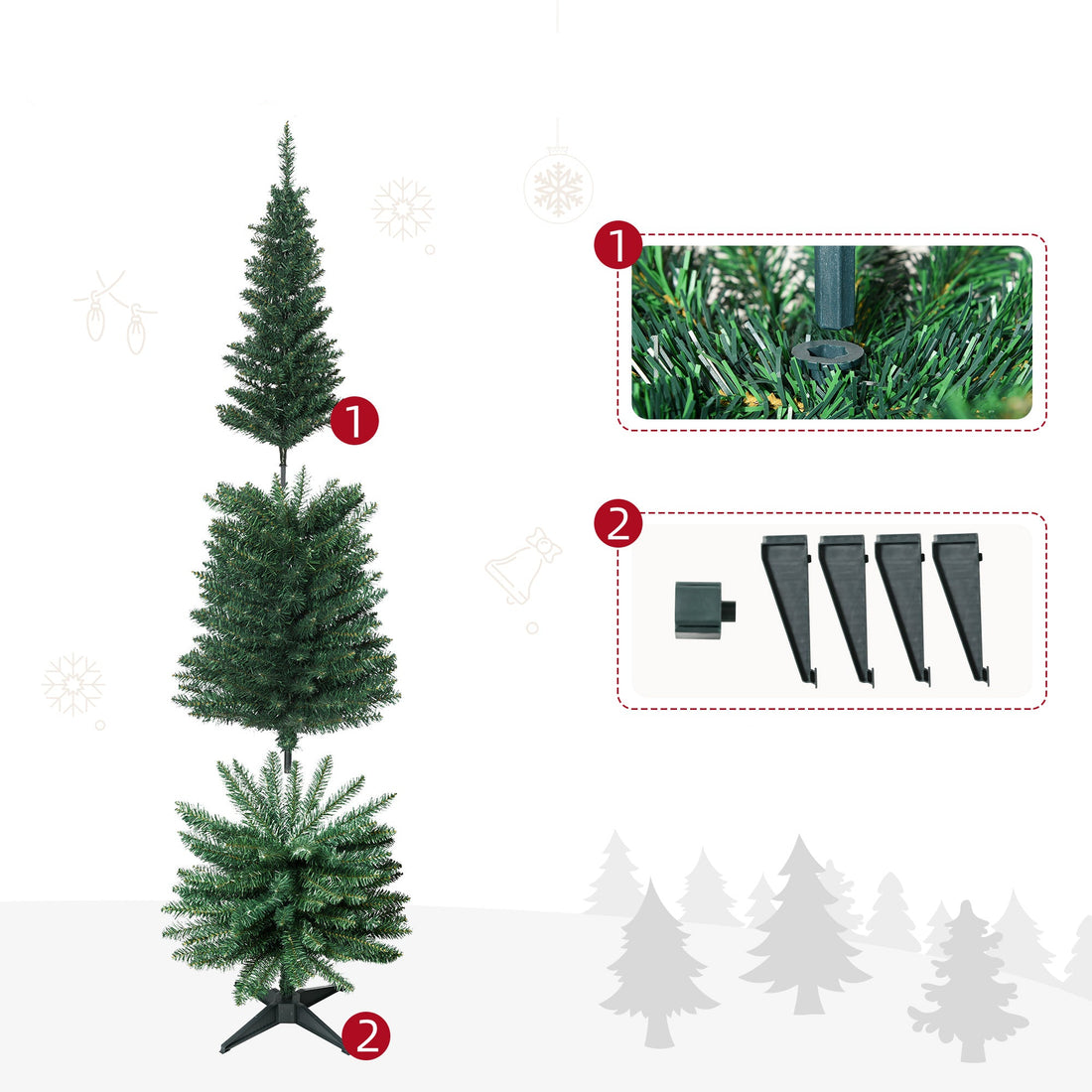 Sapin Artificiel Fin de qualité