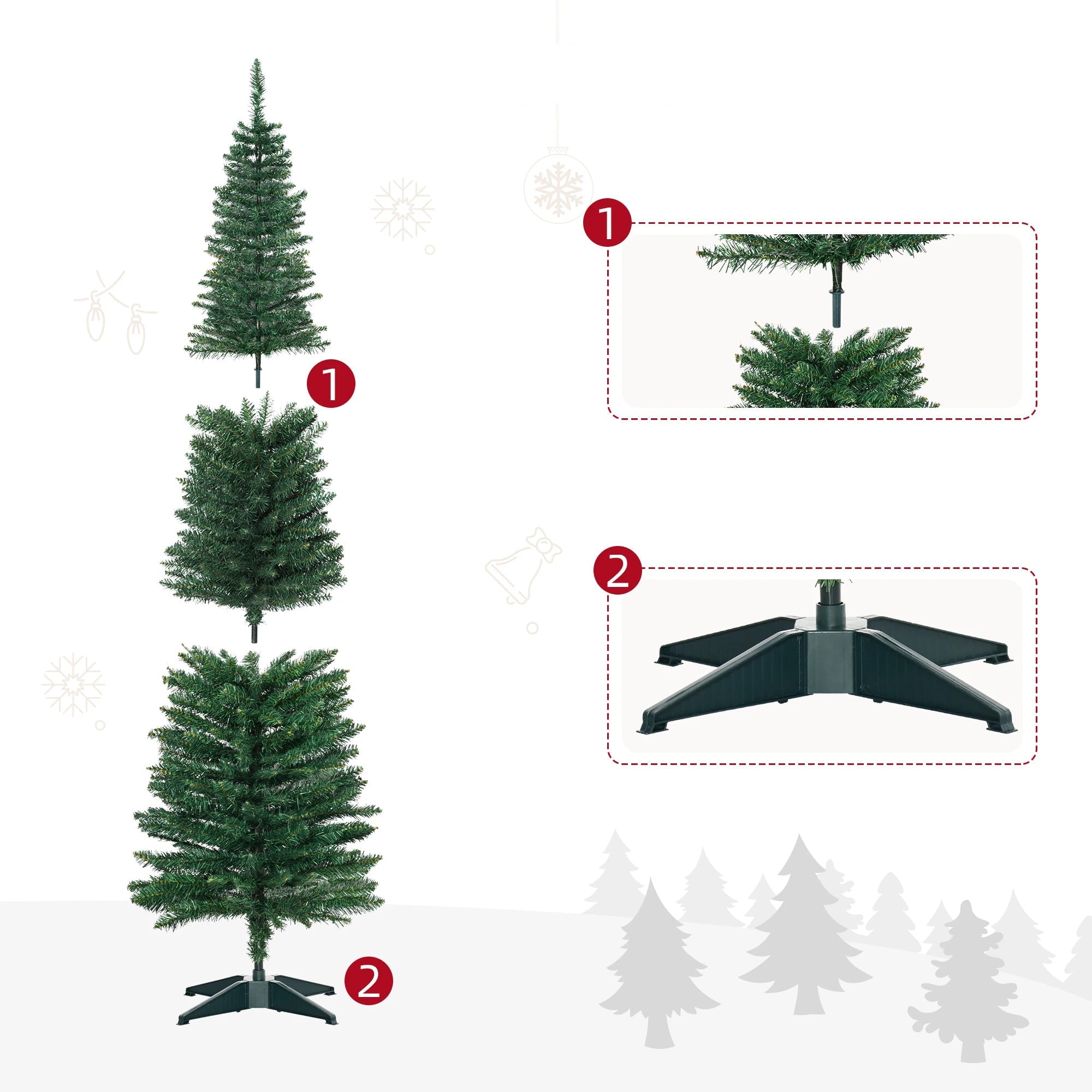 Sapin Artificiel Fin facile