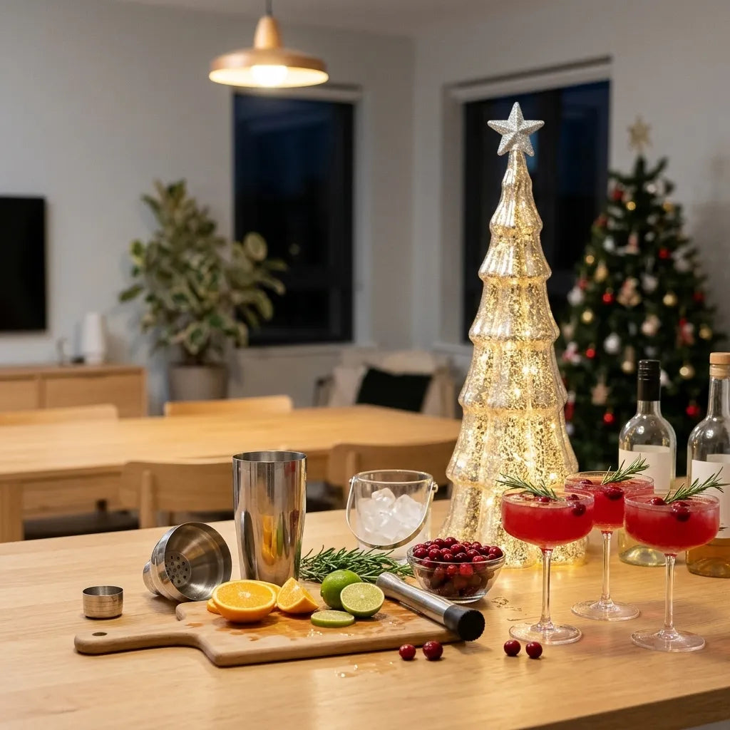 Sapin en Verre Décoratif Lumineux Cool