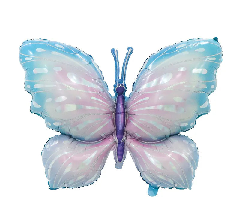 Grand Ballon Papillon Bleu