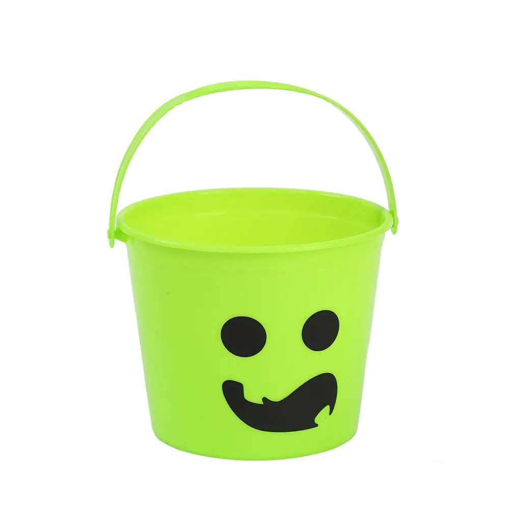 Seau à Bonbons Vert pour Halloween Chic