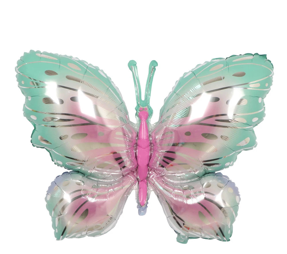 Grand Ballon Papillon Vert Beau