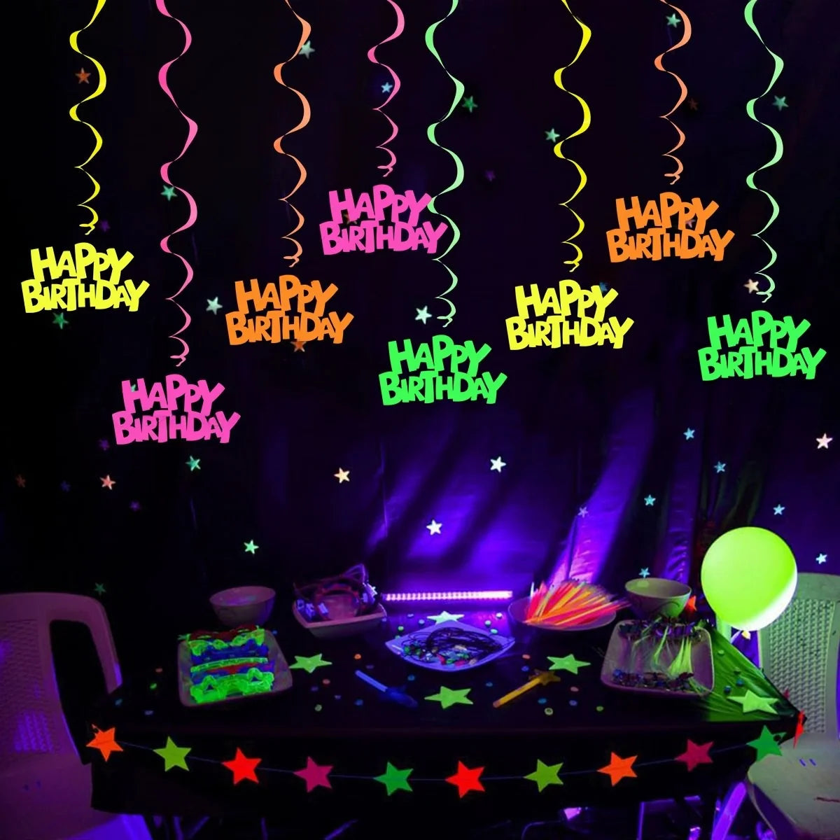 Serpentins Anniversaire Suspendus