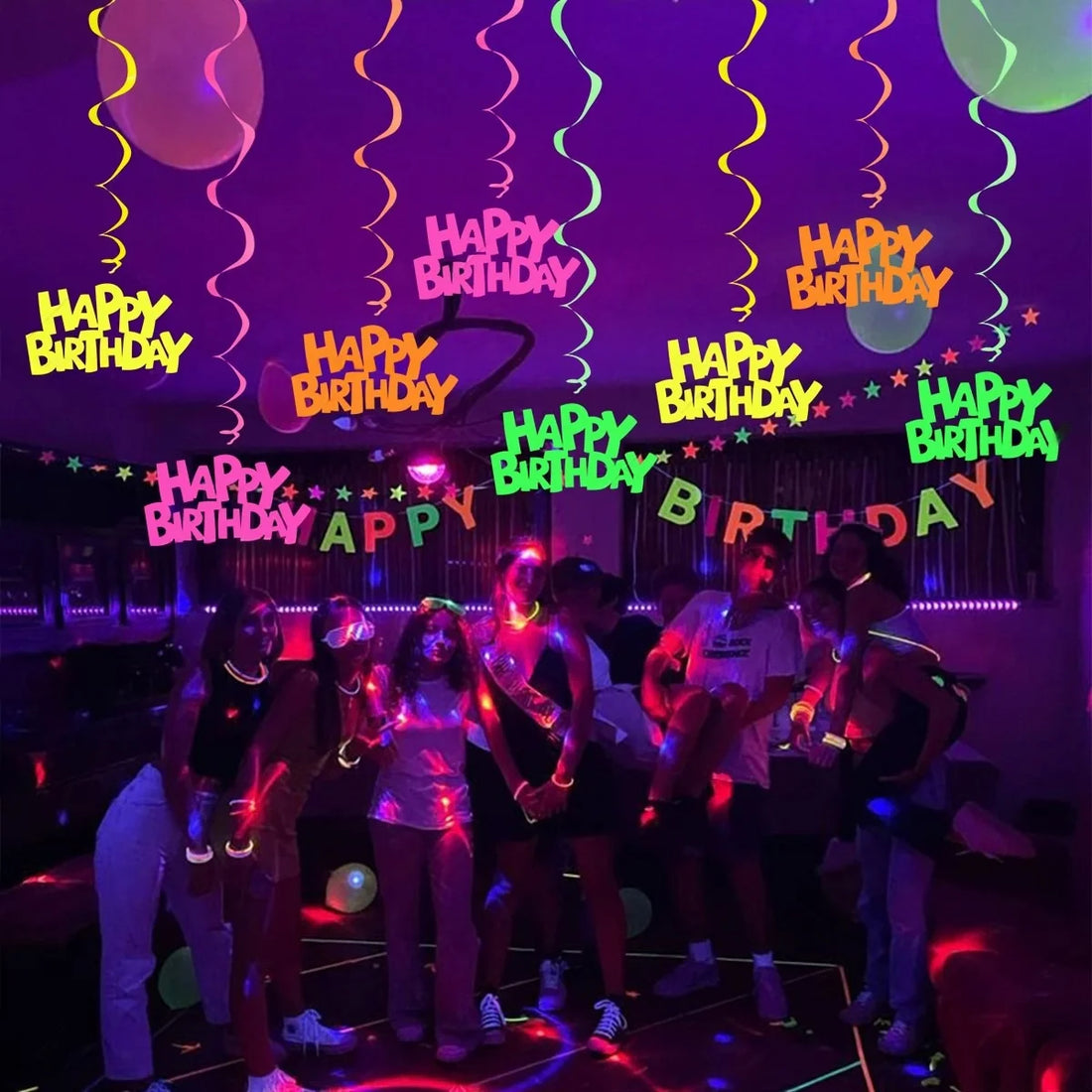 Serpentins Anniversaire Suspendus Festifs