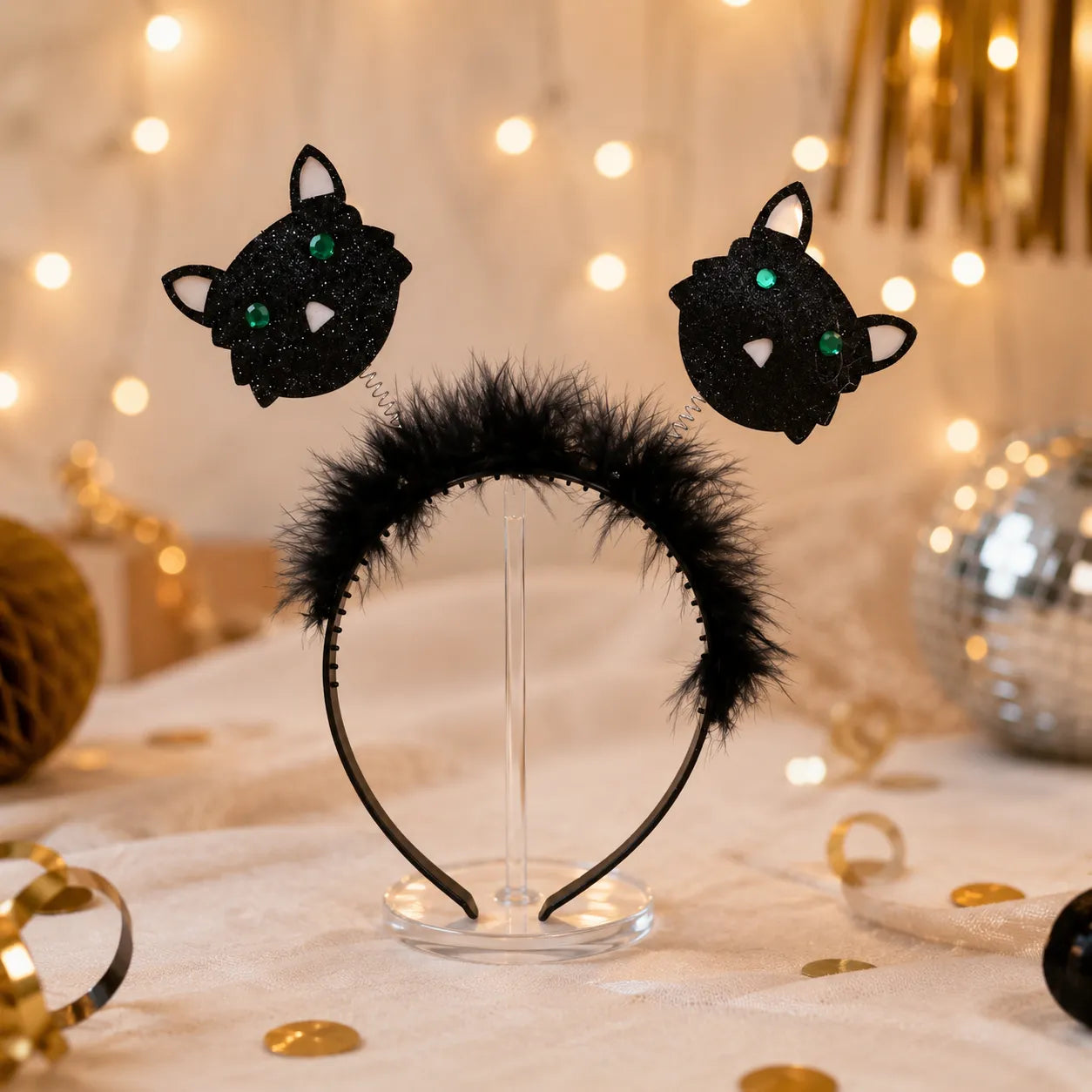 Serre-Tête Chat Halloween amusant