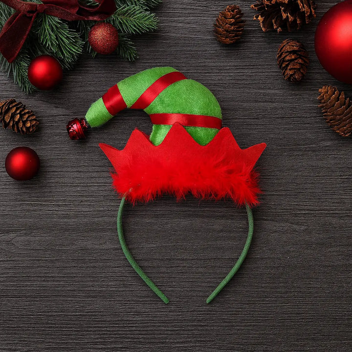 Serre-Tête Lutin Noël chic