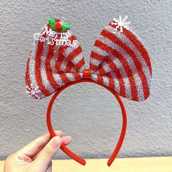 Serre-Tête Nœud Merry Christmas