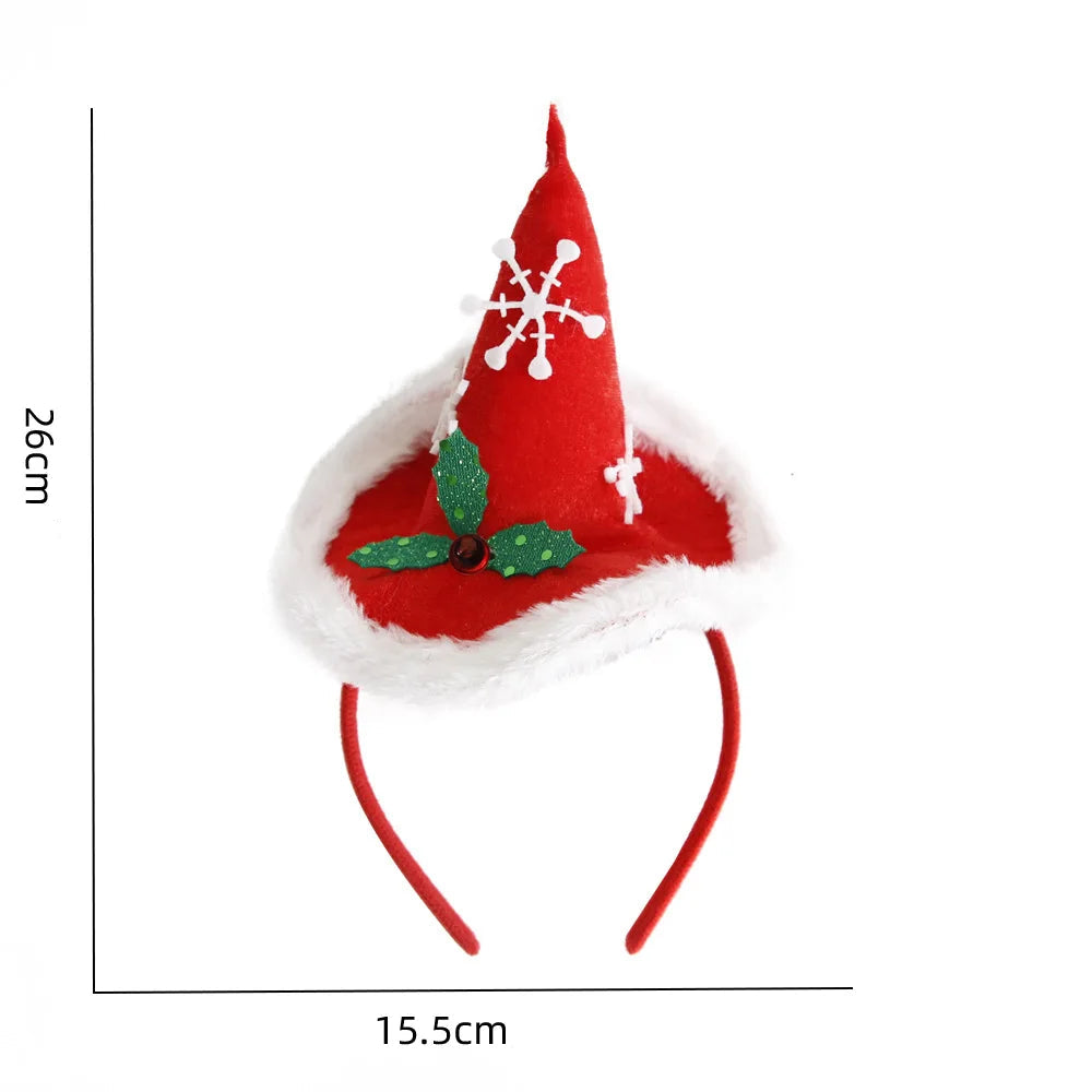 Serre-Tête Noël Rouge de qualité