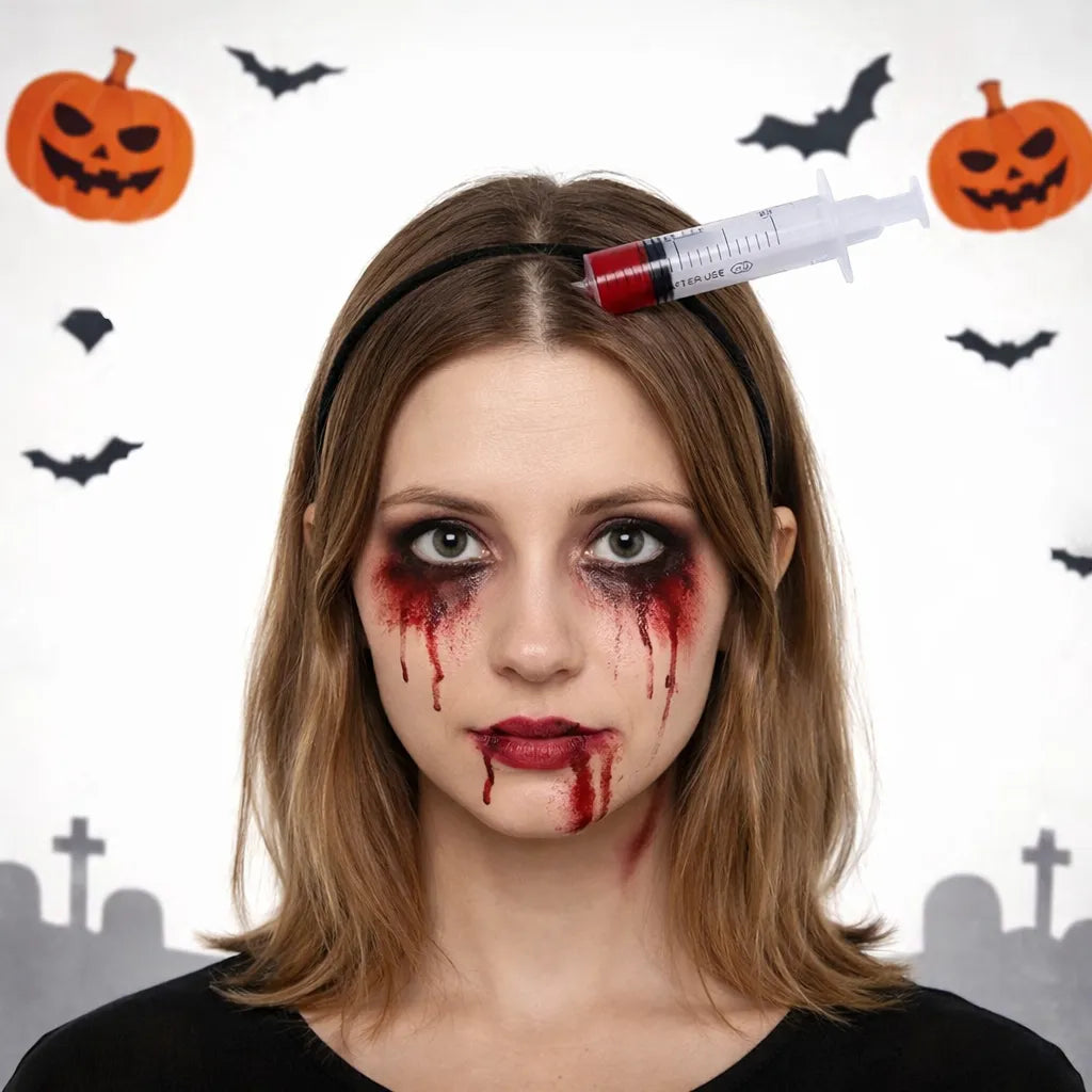 Serre-Tête Seringue Halloween