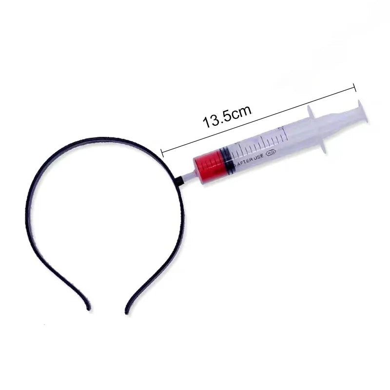 Serre-Tête Seringue Halloween Durable