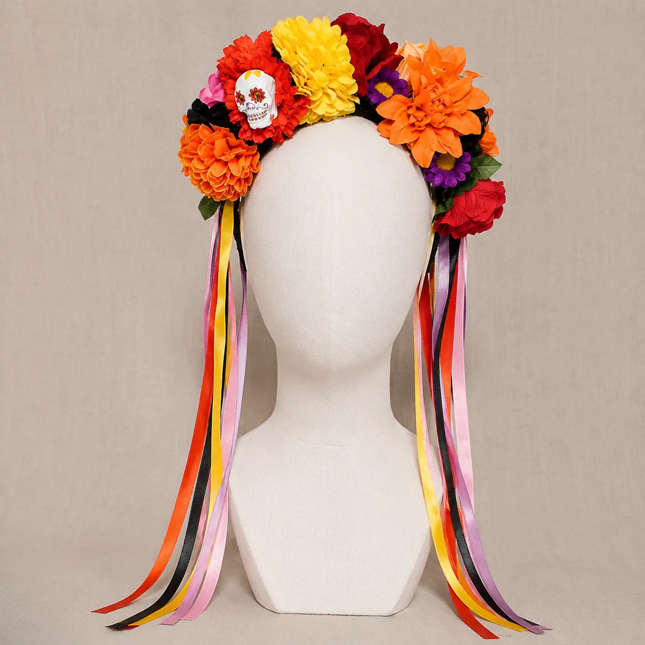 Serre-tête Fleur Halloween Design