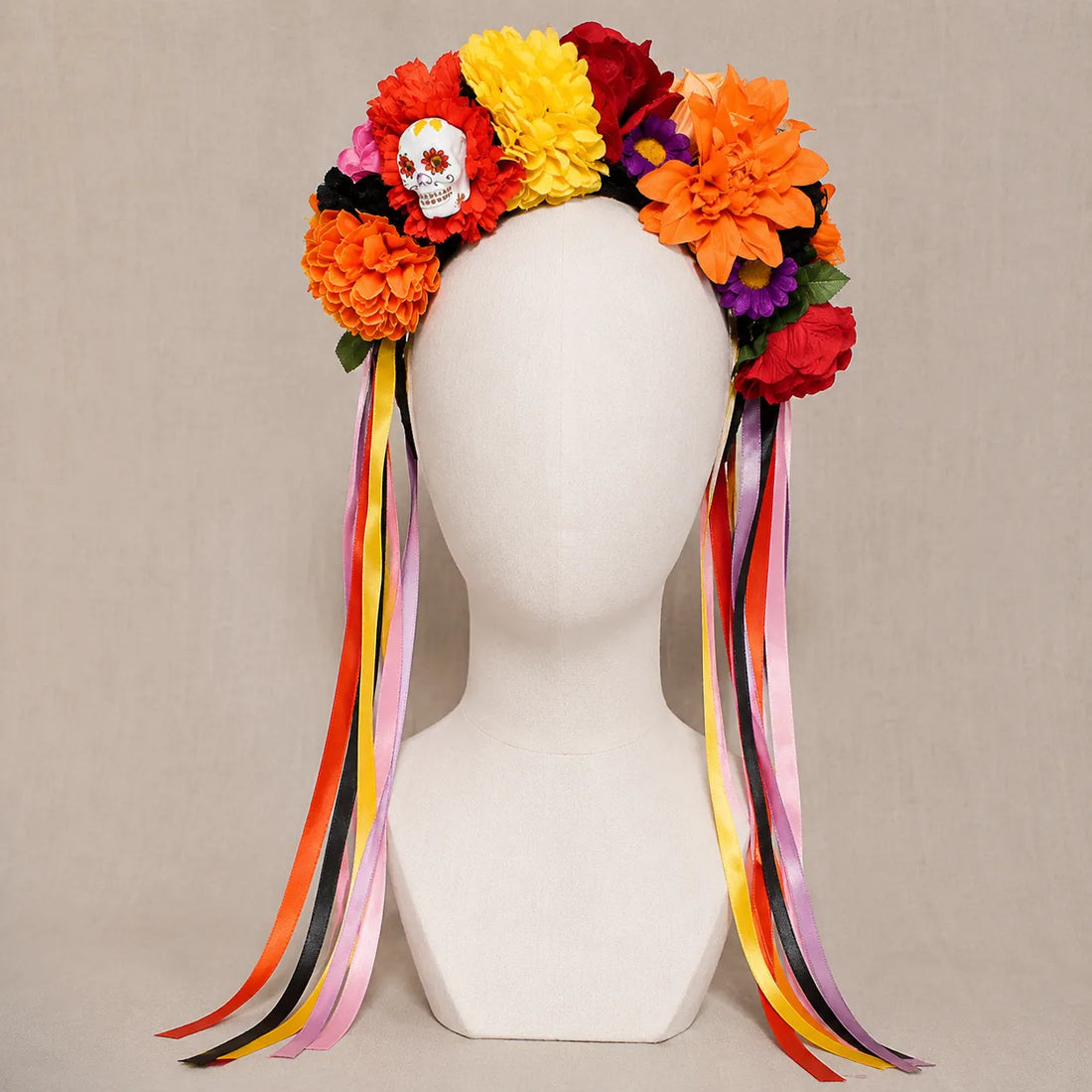 Serre-tête Fleur Halloween Design