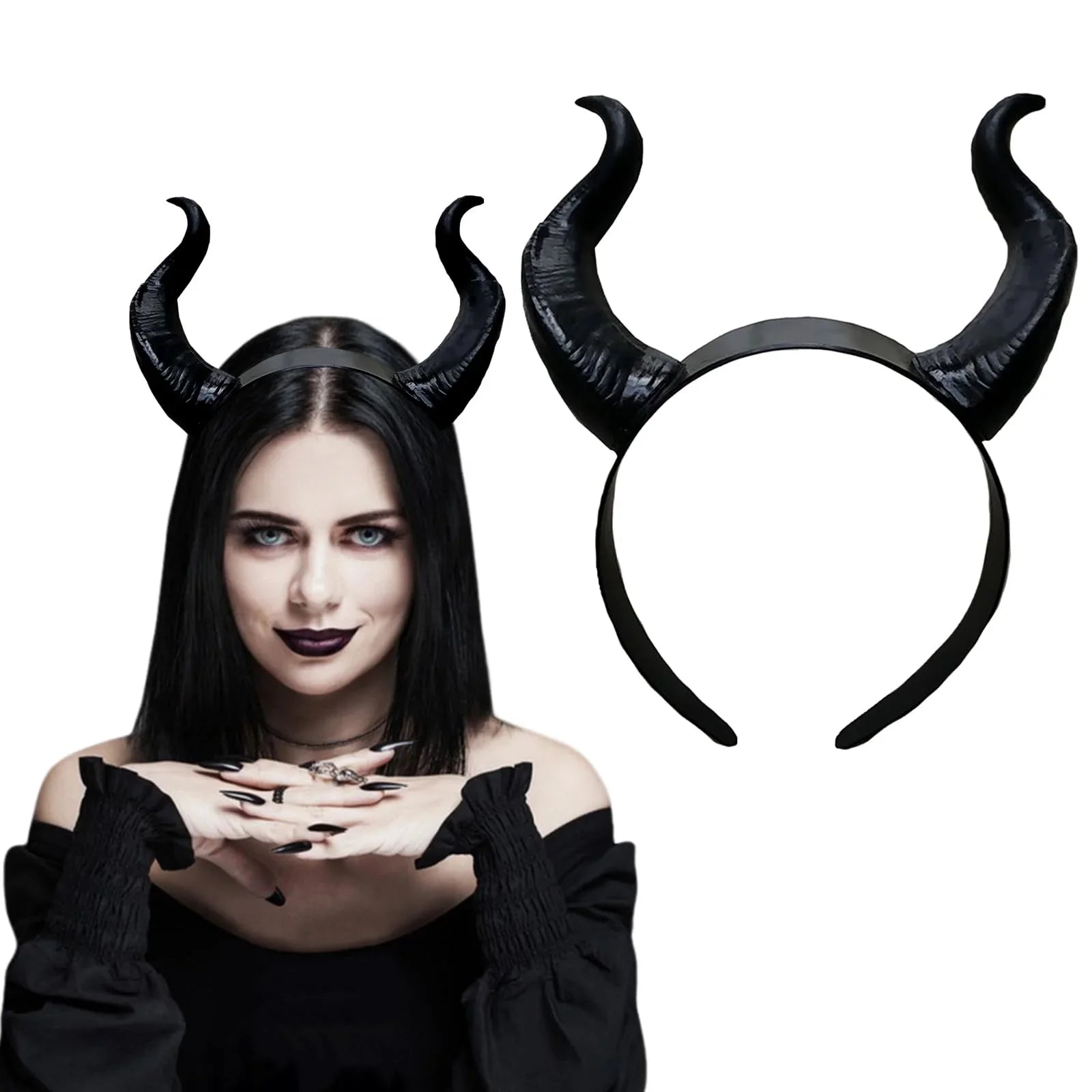 Serre-tête Halloween Diable Affirmé