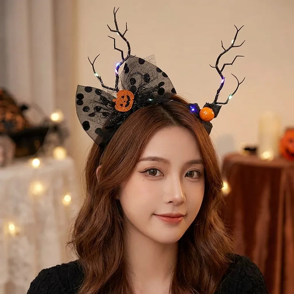 Serre-tête Halloween à Noeud Unique