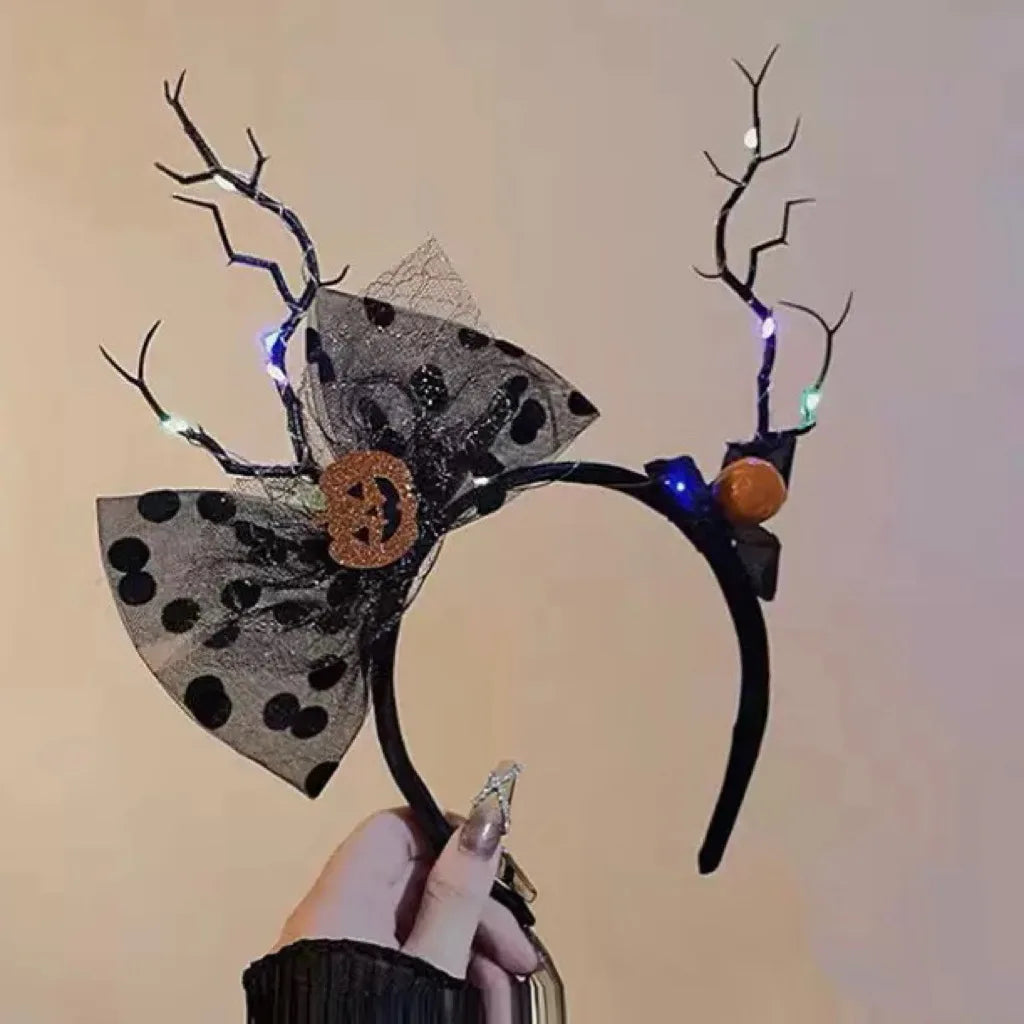 Serre-tête Halloween à Noeud chic